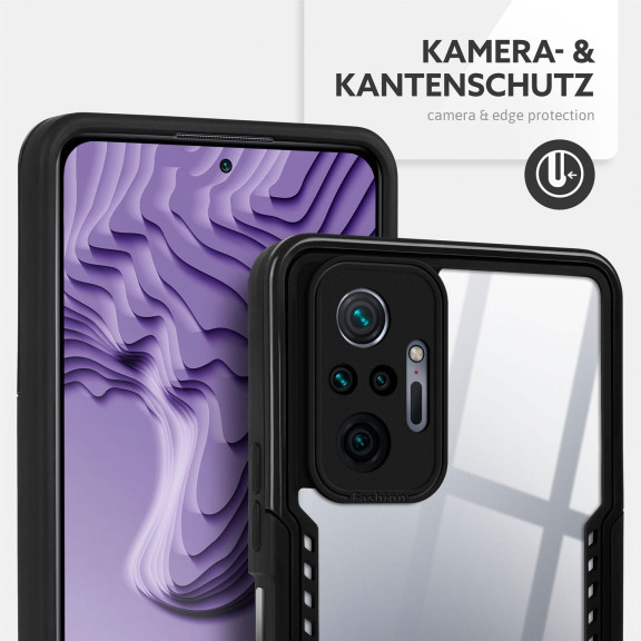 ONEFLOW Vanguard Case Redmi Note 10 Pro Bumper durchsichtig – Weiteres Produktbild 2 ONEFLOW Vanguard Case Redmi Note 10 Pro Bumper durchsichtig – Weiteres Produktbild 2