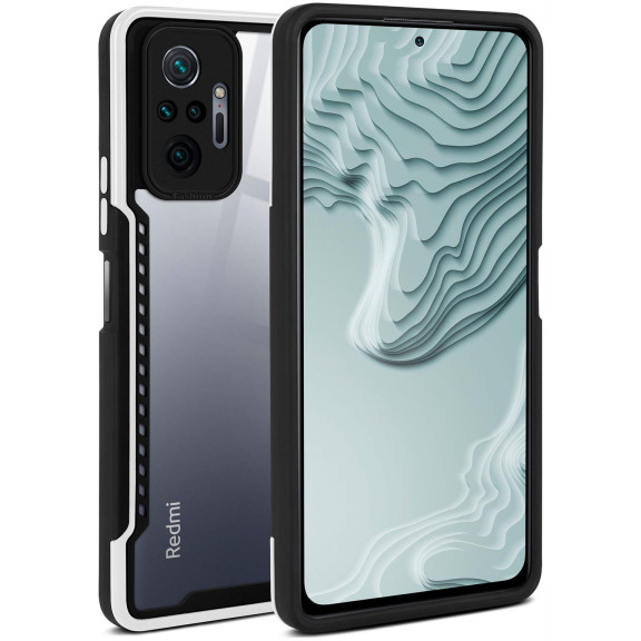 ONEFLOW Vanguard Case Redmi Note 10 Pro Bumper durchsichtig – Weiteres Produktbild 1