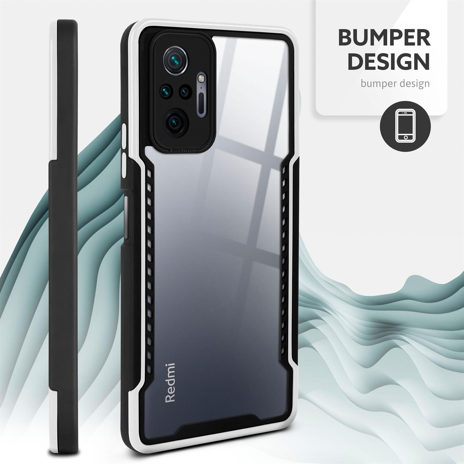 ONEFLOW Vanguard Case Redmi Note 10 Pro Bumper durchsichtig – Weiteres Produktbild 2