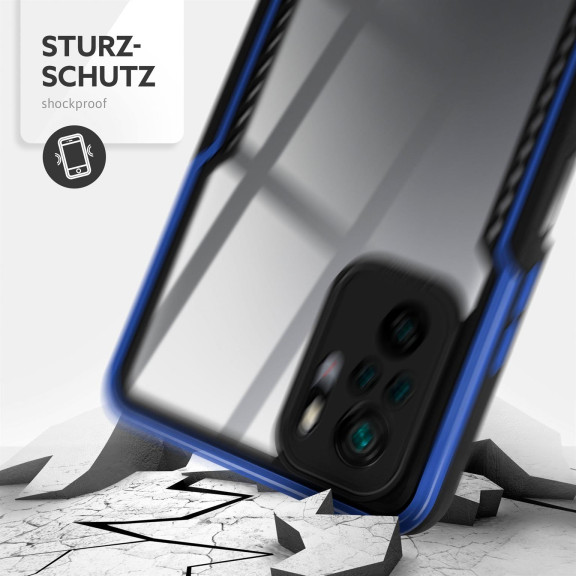 ONEFLOW Vanguard Case Redmi Note 10 Bumper durchsichtig – Weiteres Produktbild 4
