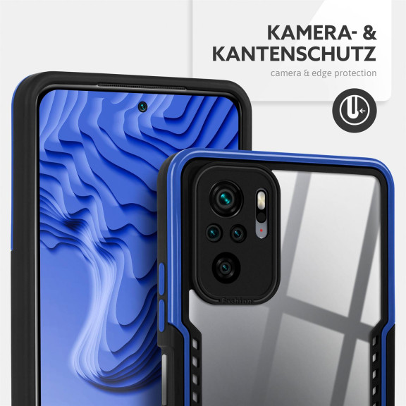 ONEFLOW Vanguard Case Redmi Note 10S Bumper durchsichtig – Weiteres Produktbild 2 ONEFLOW Vanguard Case Redmi Note 10S Bumper durchsichtig – Weiteres Produktbild 2