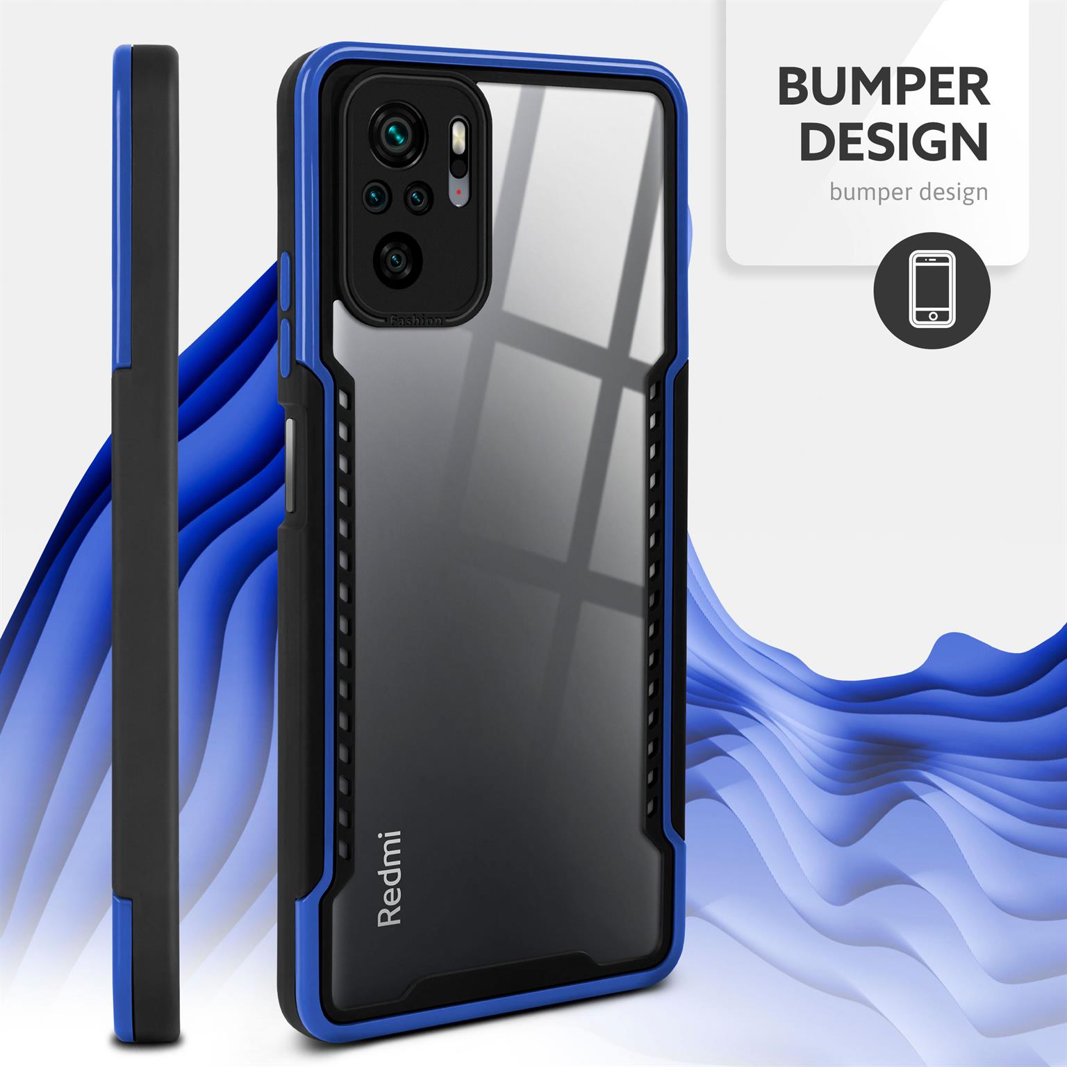 ONEFLOW Vanguard Case Redmi Note 10S Bumper durchsichtig – Weiteres Produktbild 3 ONEFLOW Vanguard Case Redmi Note 10S Bumper durchsichtig – Weiteres Produktbild 3