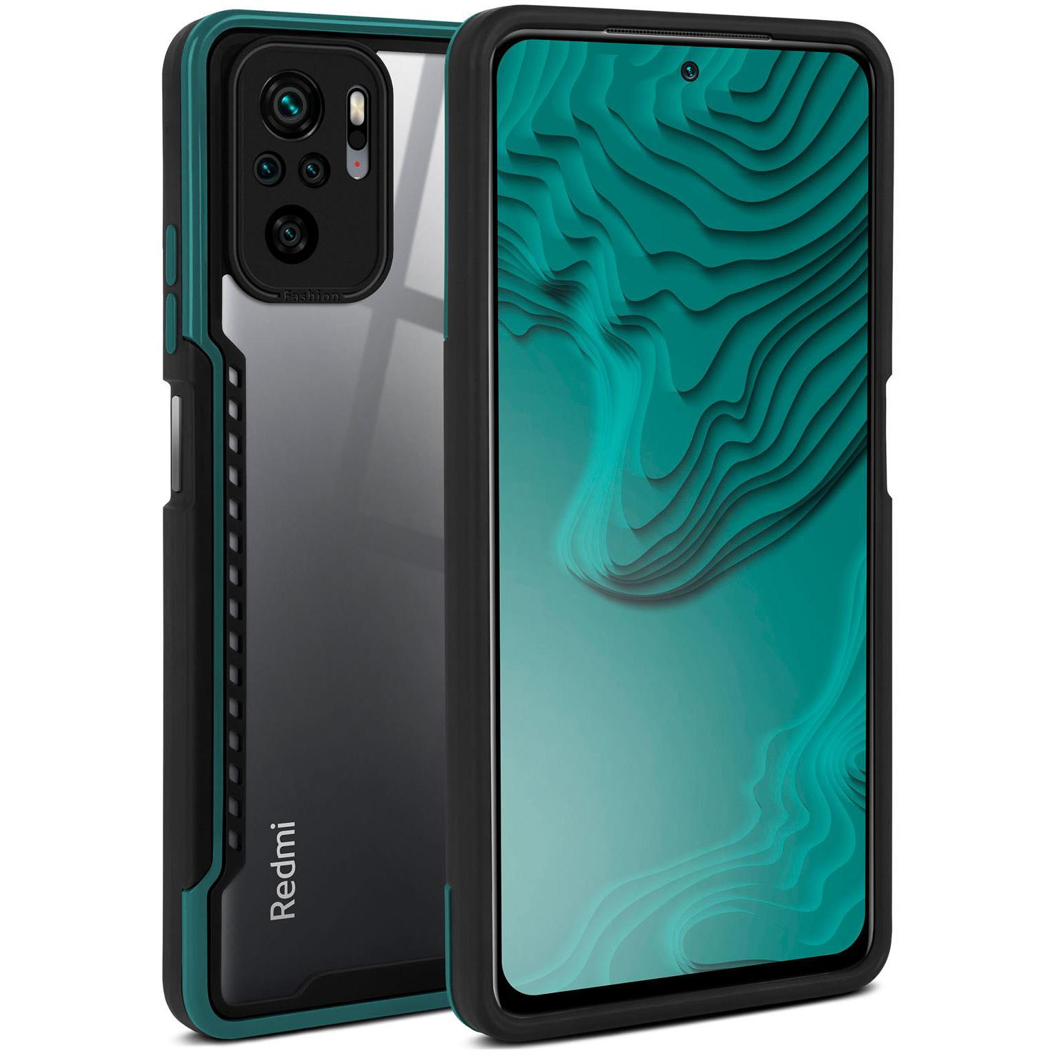 ONEFLOW Vanguard Case Redmi Note 10S Bumper durchsichtig – Weiteres Produktbild 1 ONEFLOW Vanguard Case Redmi Note 10S Bumper durchsichtig – Weiteres Produktbild 1