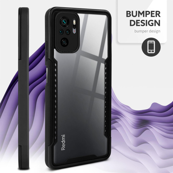 ONEFLOW Vanguard Case Redmi Note 10S Bumper durchsichtig – Weiteres Produktbild 3