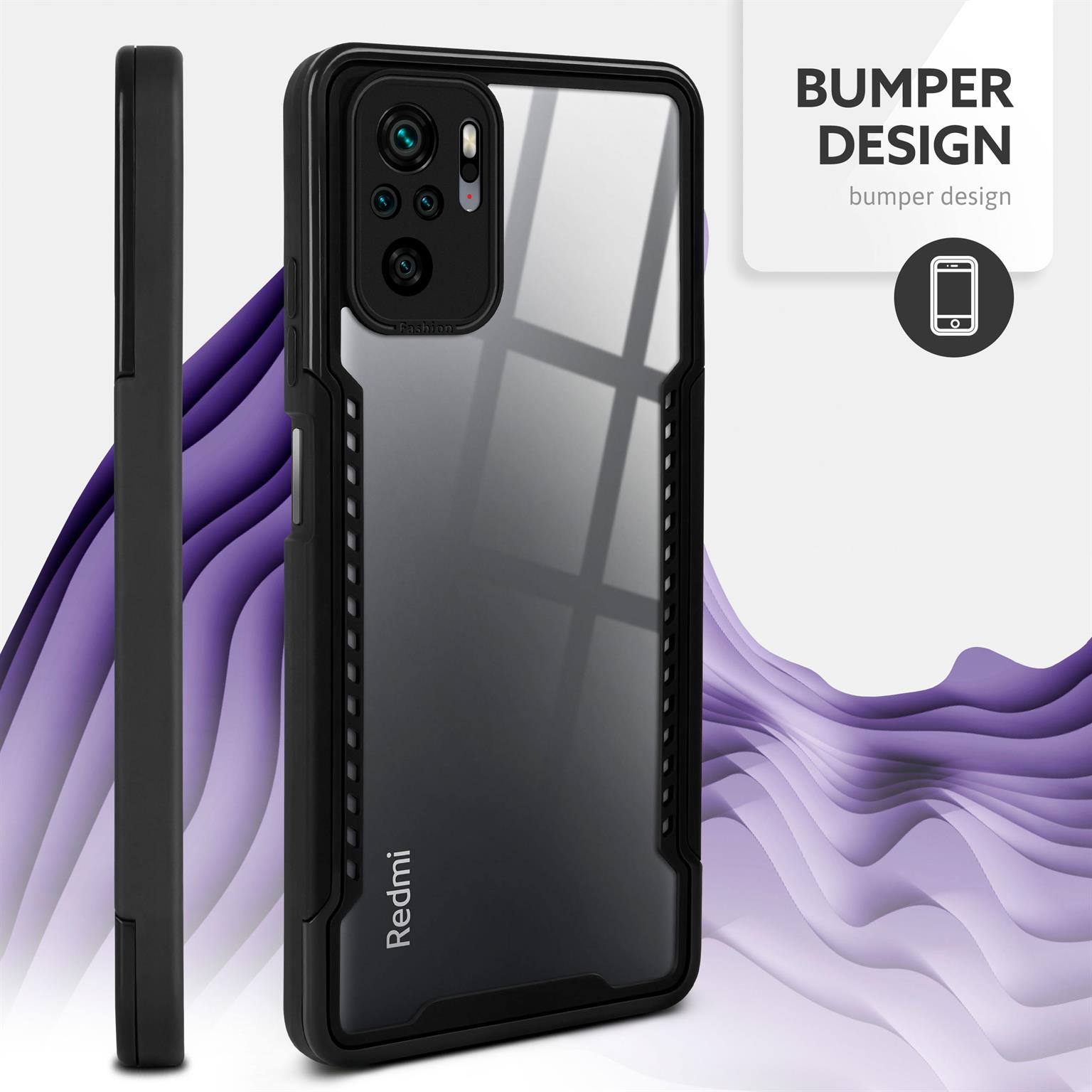 ONEFLOW Vanguard Case Redmi Note 10S Bumper durchsichtig – Weiteres Produktbild 3