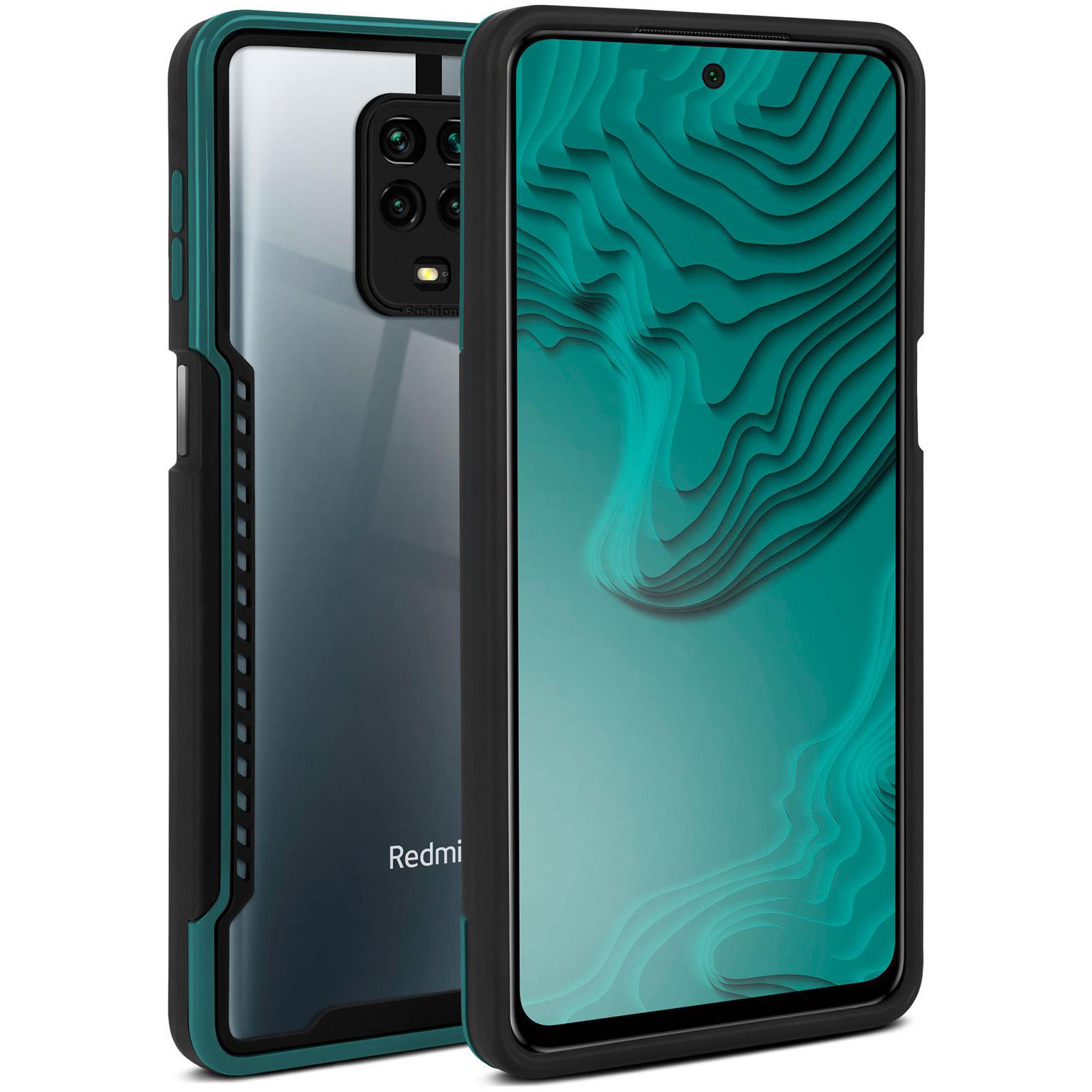 ONEFLOW Vanguard Case Redmi Note 9 Pro Bumper durchsichtig – undefined
