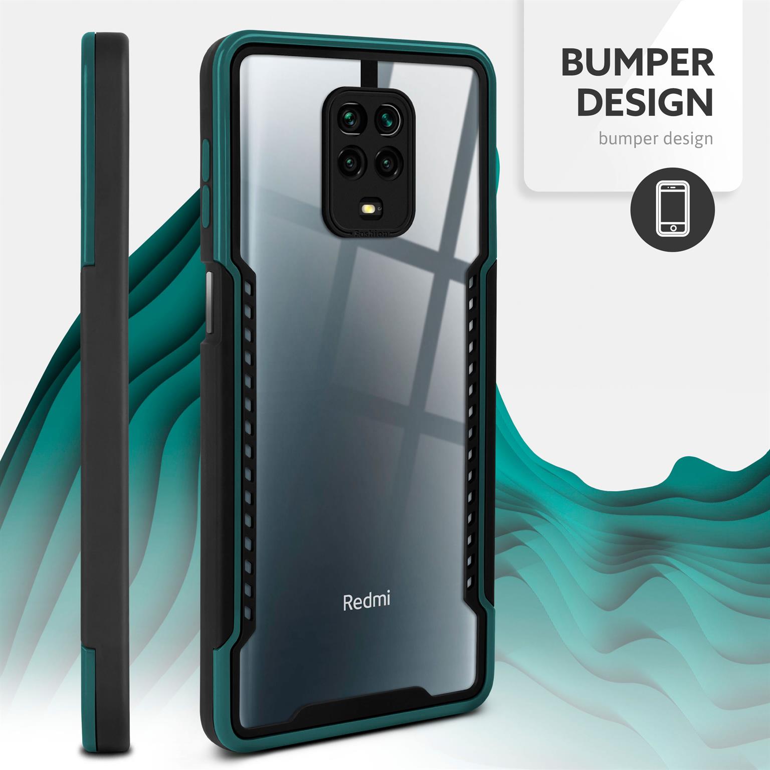 ONEFLOW Vanguard Case Redmi Note 9 Pro Bumper durchsichtig – Weiteres Produktbild 2