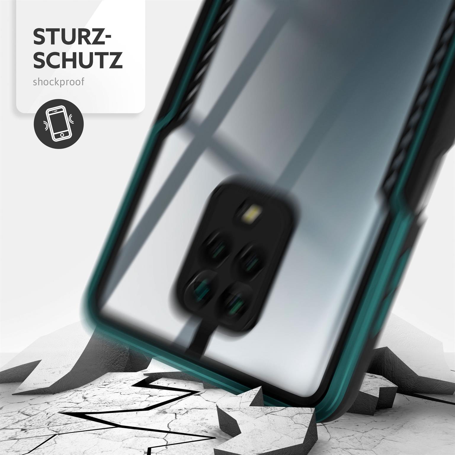 ONEFLOW Vanguard Case Redmi Note 9 Pro Bumper durchsichtig – Weiteres Produktbild 3