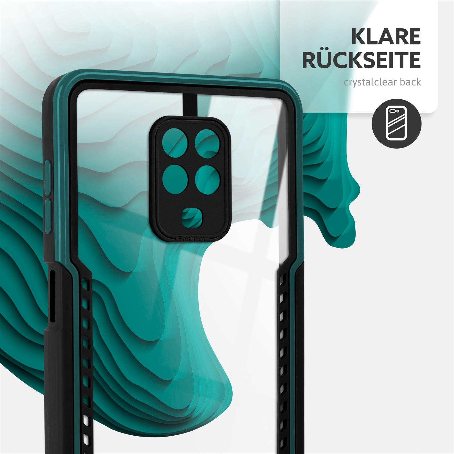 ONEFLOW Vanguard Case Redmi Note 9 Pro Bumper durchsichtig – Weiteres Produktbild 4