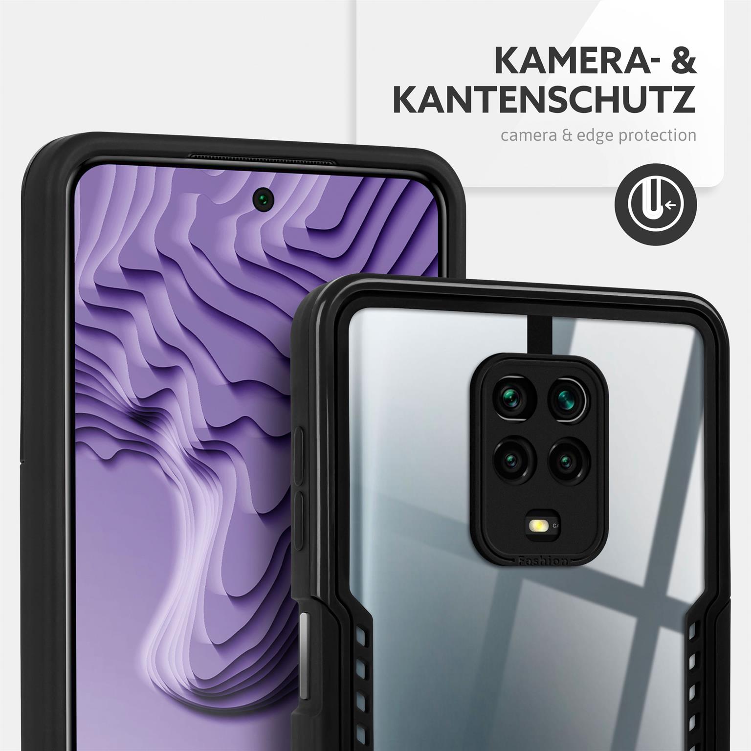 ONEFLOW Vanguard Case Redmi Note 9 Pro Bumper durchsichtig – Weiteres Produktbild 1