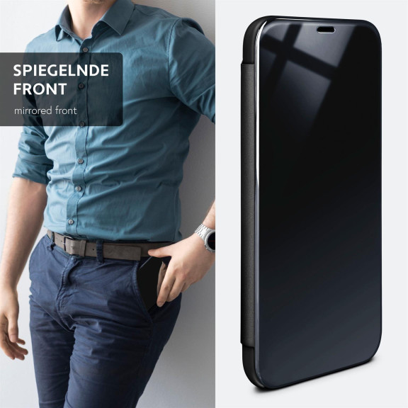 moex Void Case iPhone 12 Klapphülle Hochglanz – Weiteres Produktbild 2 moex Void Case iPhone 12 Klapphülle Hochglanz – Weiteres Produktbild 2