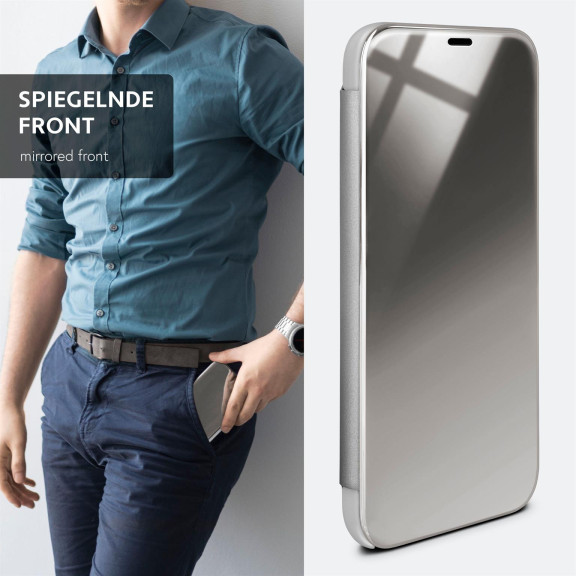 moex Void Case iPhone 12 Klapphülle Hochglanz – Weiteres Produktbild 2 moex Void Case iPhone 12 Klapphülle Hochglanz – Weiteres Produktbild 2