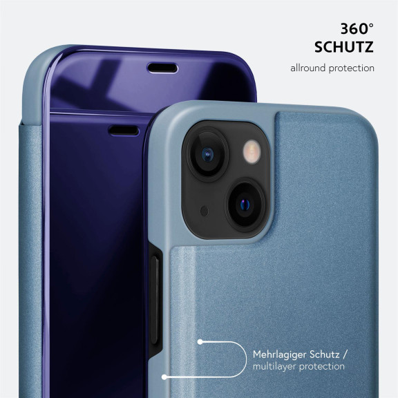 moex Void Case iPhone 13 mini Klapphülle Hochglanz – Weiteres Produktbild 8