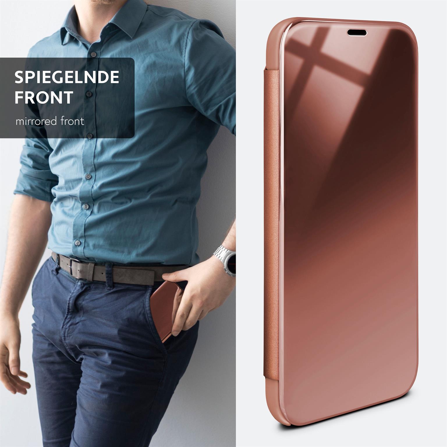 moex Void Case iPhone 13 mini Klapphülle Hochglanz – Weiteres Produktbild 1