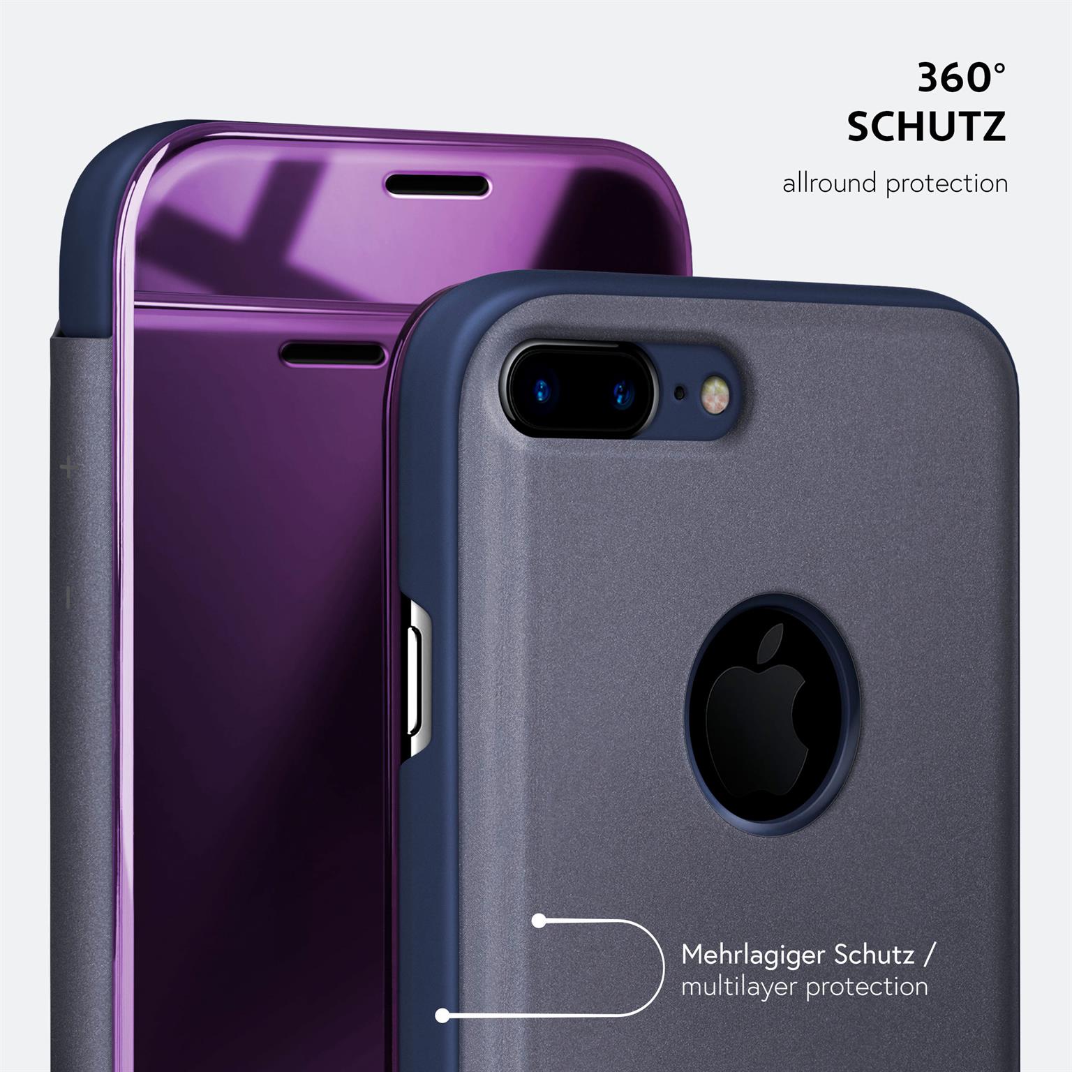 moex Void Case iPhone 7 Plus Klapphülle Hochglanz – Weiteres Produktbild 8