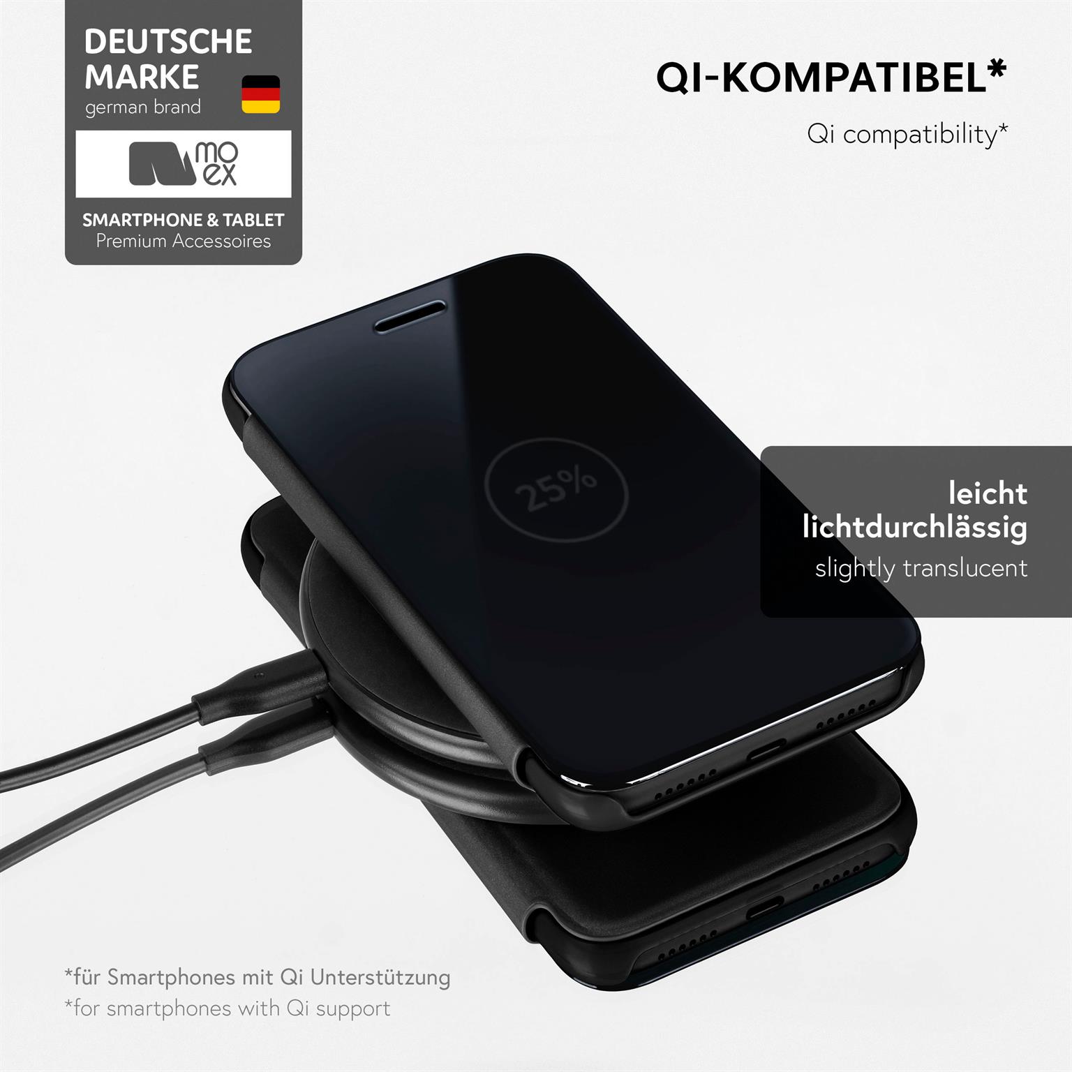 moex Void Case iPhone 8 Klapphülle Hochglanz – Weiteres Produktbild 5 moex Void Case iPhone 8 Klapphülle Hochglanz – Weiteres Produktbild 5