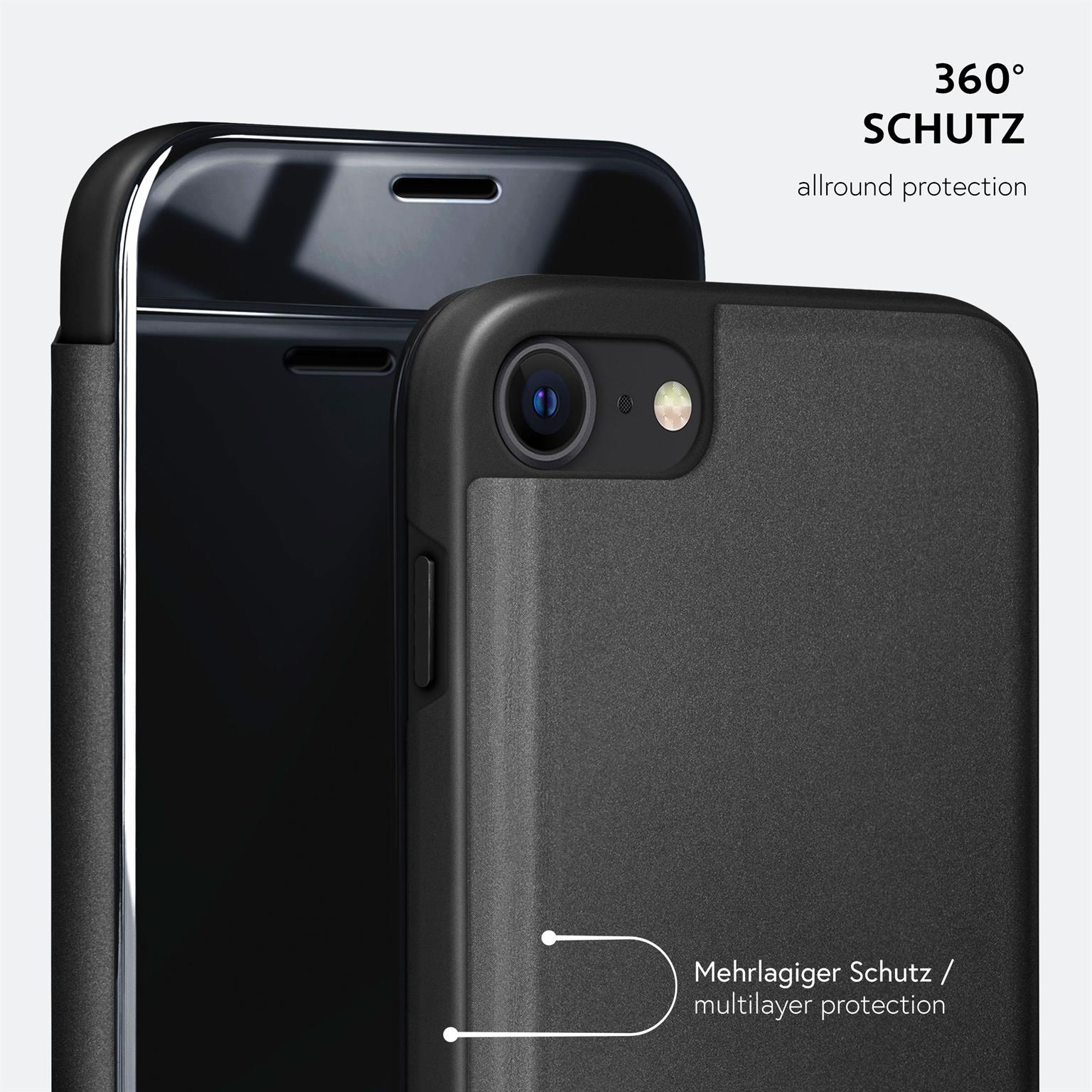 moex Void Case iPhone SE (2020) Klapphülle Hochglanz – Weiteres Produktbild 7