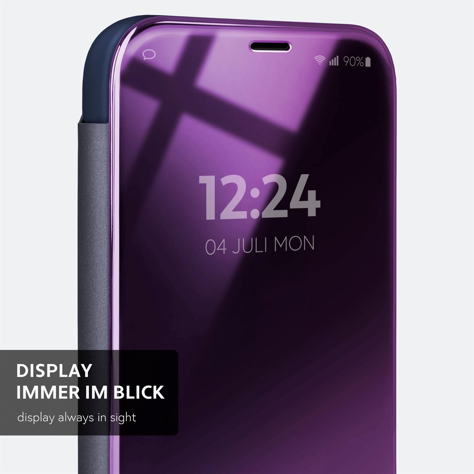 moex Void Case iPhone X Klapphülle Hochglanz – Weiteres Produktbild 2