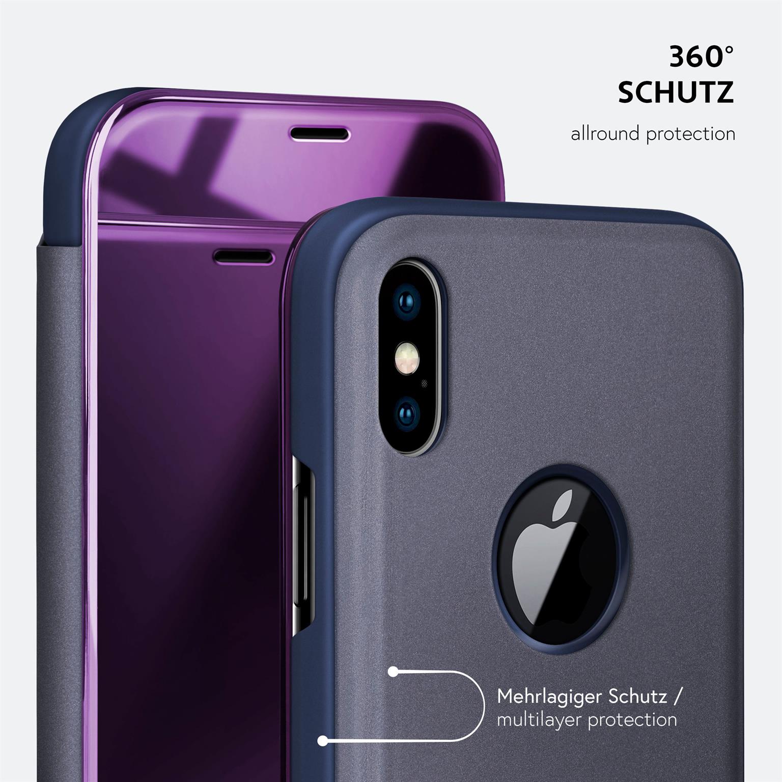 moex Void Case iPhone XS Klapphülle Hochglanz – Weiteres Produktbild 8 moex Void Case iPhone XS Klapphülle Hochglanz – Weiteres Produktbild 8