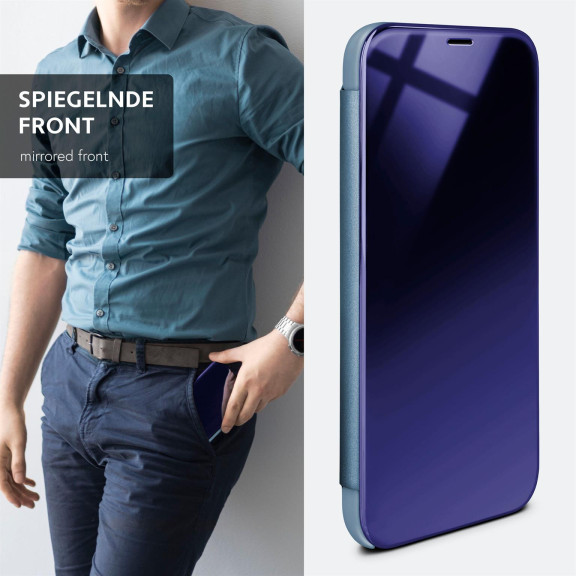 moex Void Case iPhone XS Klapphülle Hochglanz – Weiteres Produktbild 2