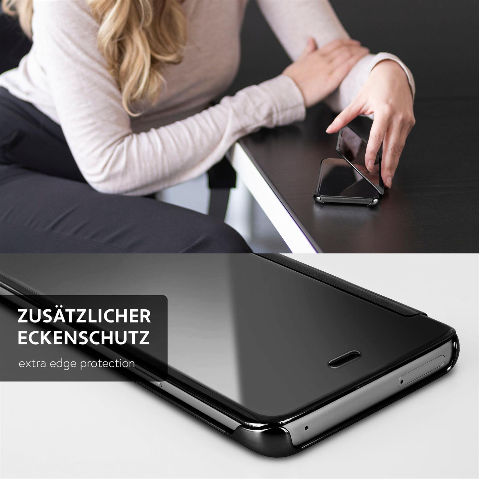 moex Void Case Huawei P10 Klapphülle Hochglanz – Weiteres Produktbild 5