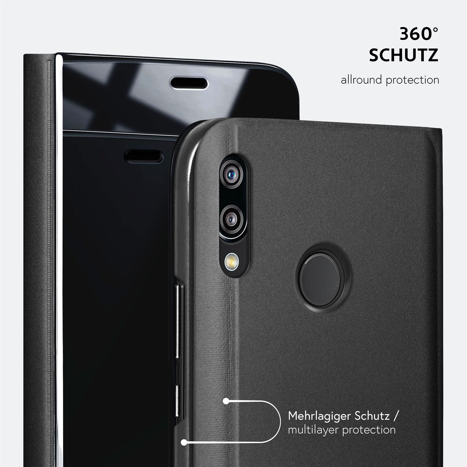 moex Void Case Huawei P20 Lite Klapphülle Hochglanz – Weiteres Produktbild 8