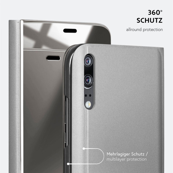 moex Void Case Huawei P20 Klapphülle Hochglanz – Weiteres Produktbild 8