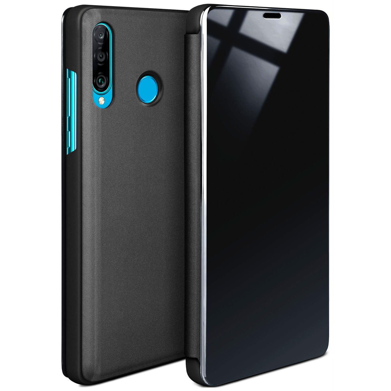 moex Void Case Huawei P30 Lite New Edition Klapphülle Hochglanz – Weiteres Produktbild 1