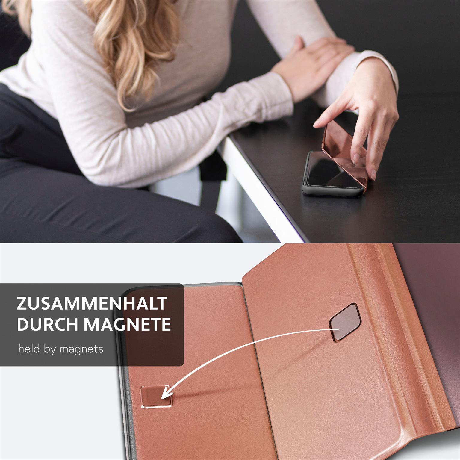 moex Void Case Huawei P8 Lite 2017 Klapphülle Hochglanz – Weiteres Produktbild 5