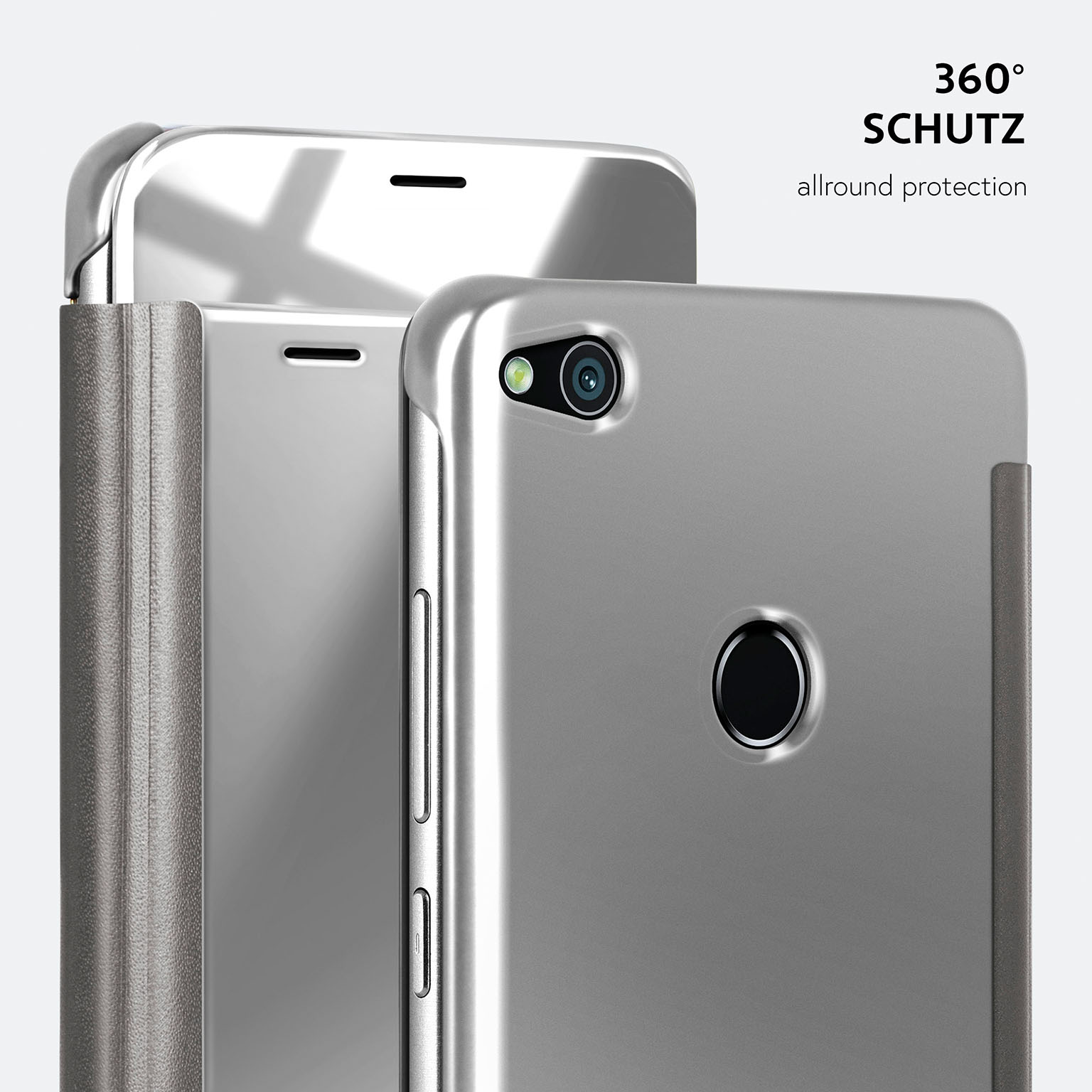 moex Void Case Huawei P8 Lite 2017 Klapphülle Hochglanz – Weiteres Produktbild 7