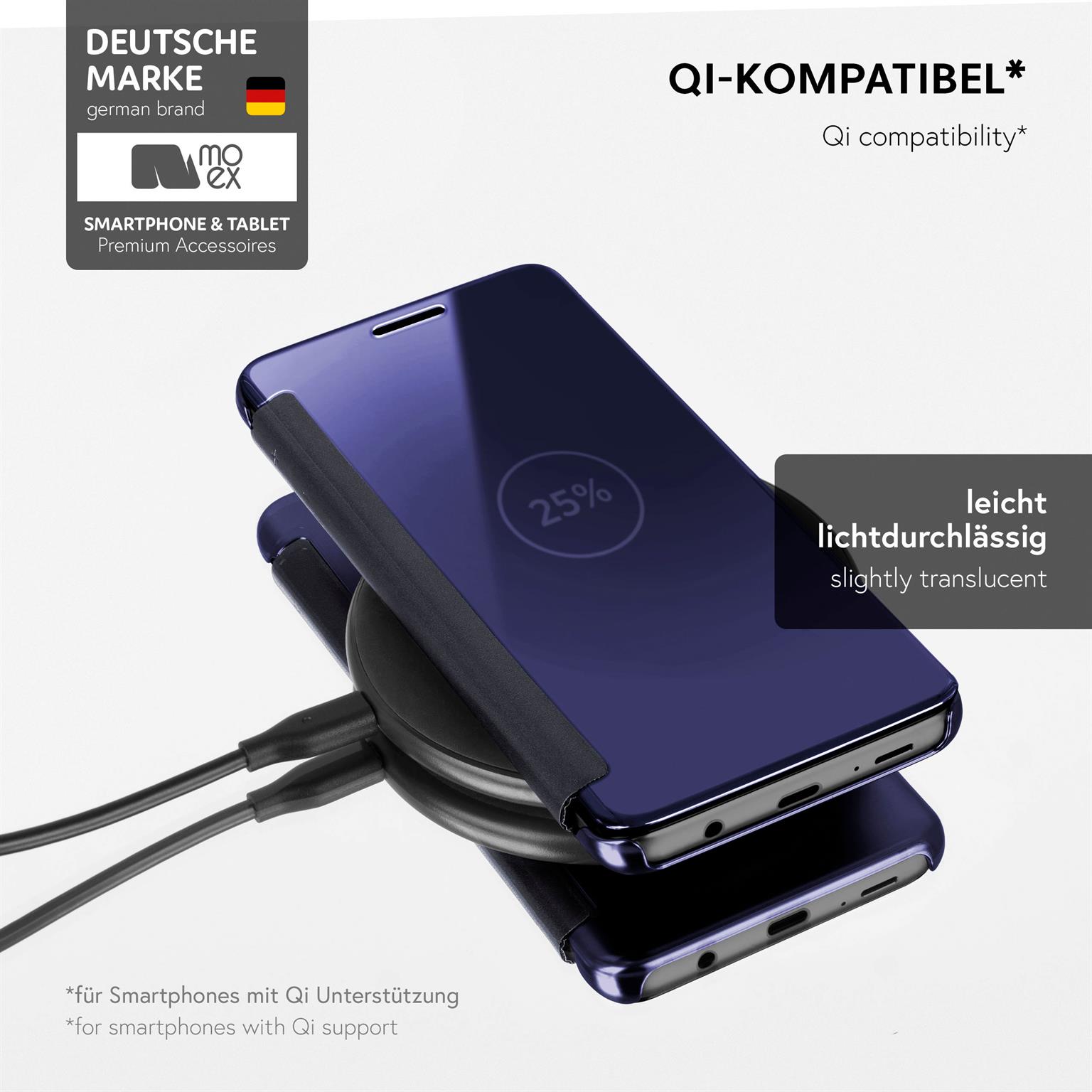 moex Void Case Samsung Galaxy A3 (2017) Klapphülle Hochglanz – Weiteres Produktbild 4