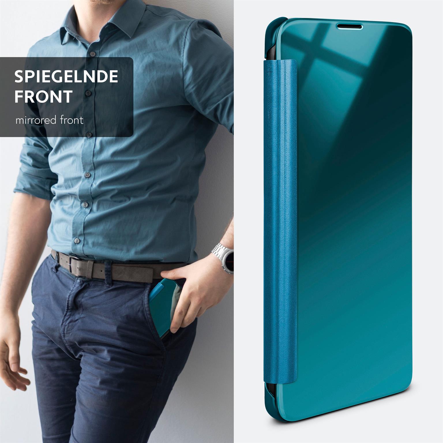 moex Void Case Samsung Galaxy A3 (2017) Klapphülle Hochglanz – Weiteres Produktbild 1