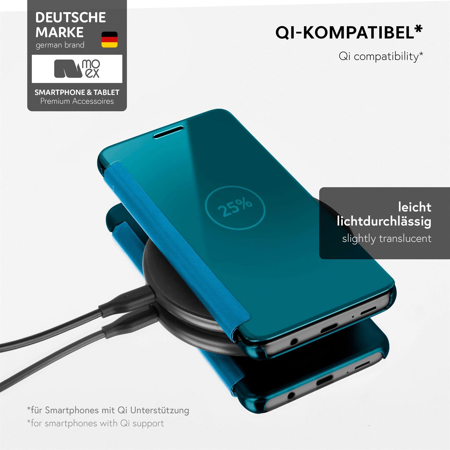 moex Void Case Samsung Galaxy A3 (2017) Klapphülle Hochglanz – Weiteres Produktbild 4