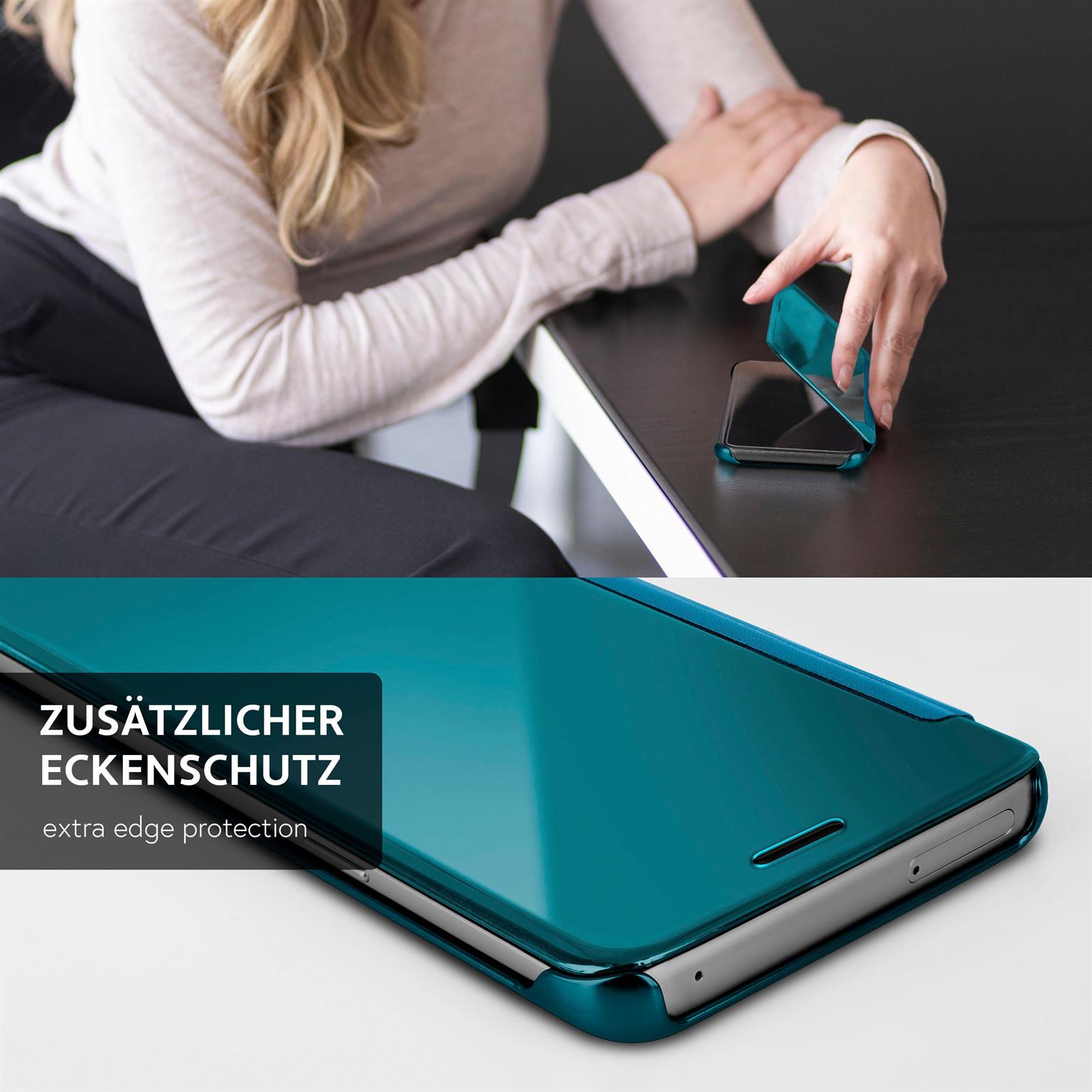 moex Void Case Samsung Galaxy A3 (2017) Klapphülle Hochglanz – Weiteres Produktbild 5