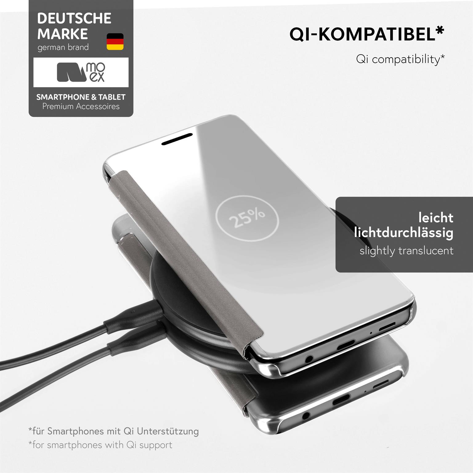 moex Void Case Samsung Galaxy A3 (2017) Klapphülle Hochglanz – Weiteres Produktbild 4