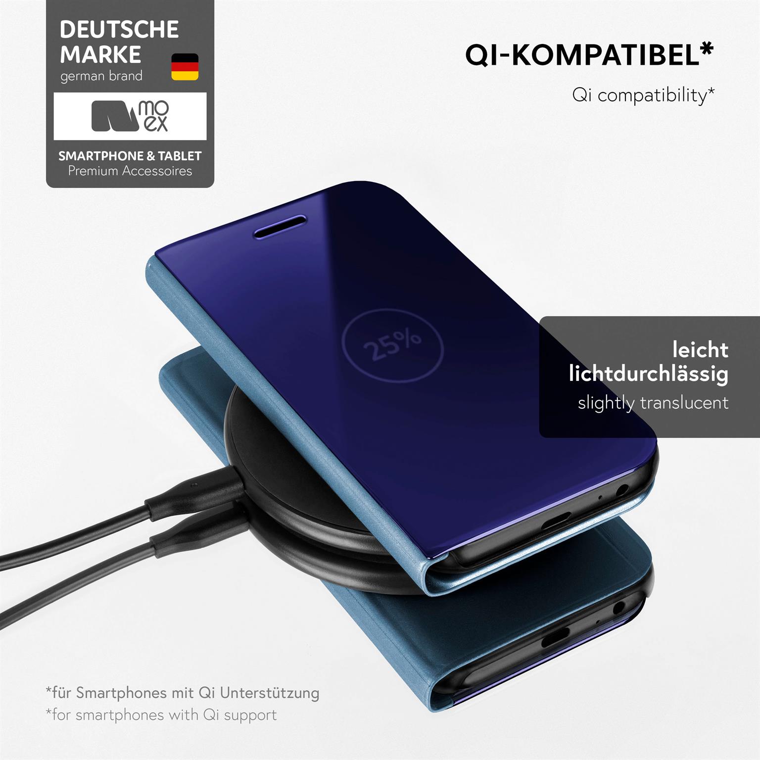 moex Void Case Samsung Galaxy A5 (2017) Klapphülle Hochglanz – Weiteres Produktbild 4