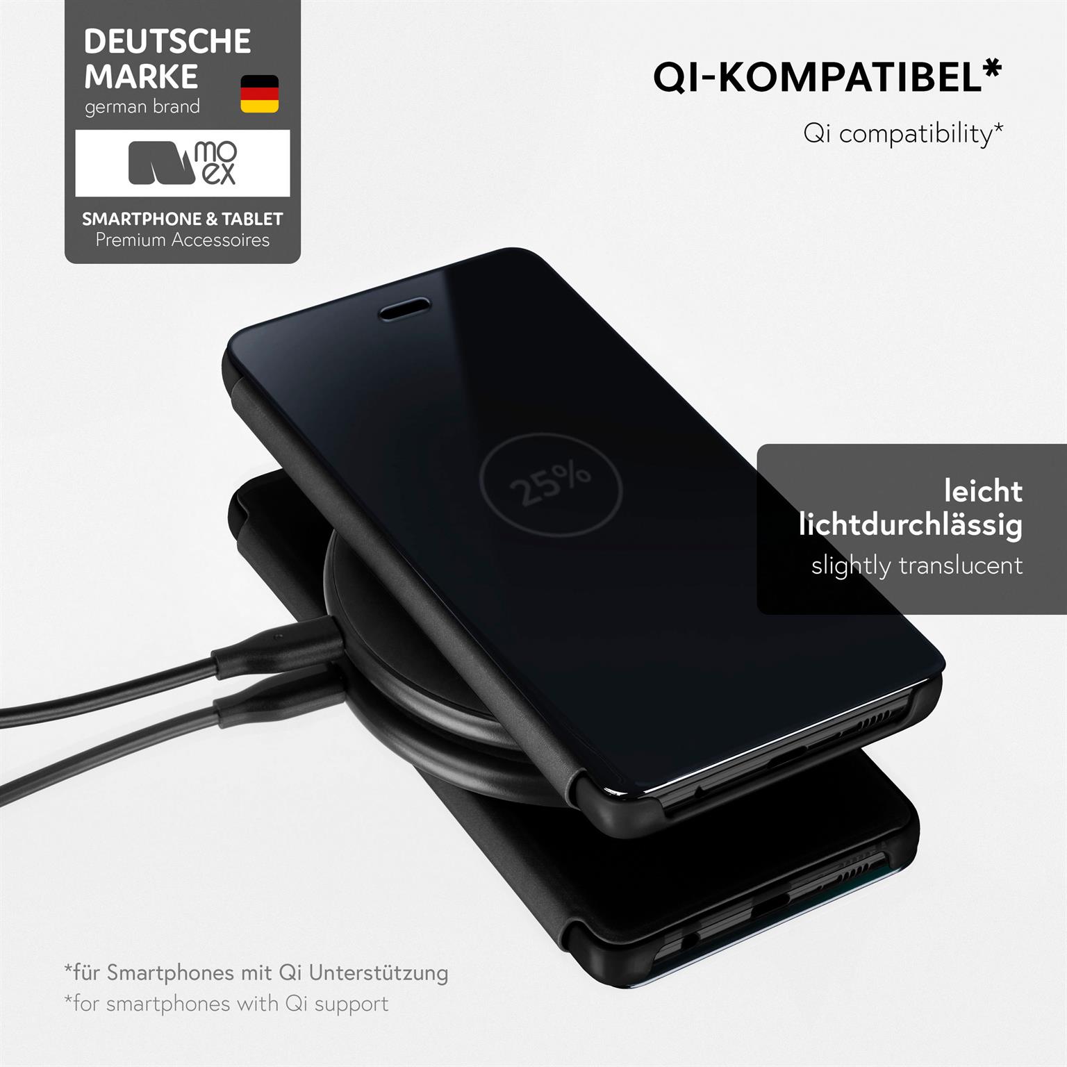 moex Void Case Samsung Galaxy A7 (2018) Klapphülle Hochglanz – Weiteres Produktbild 4