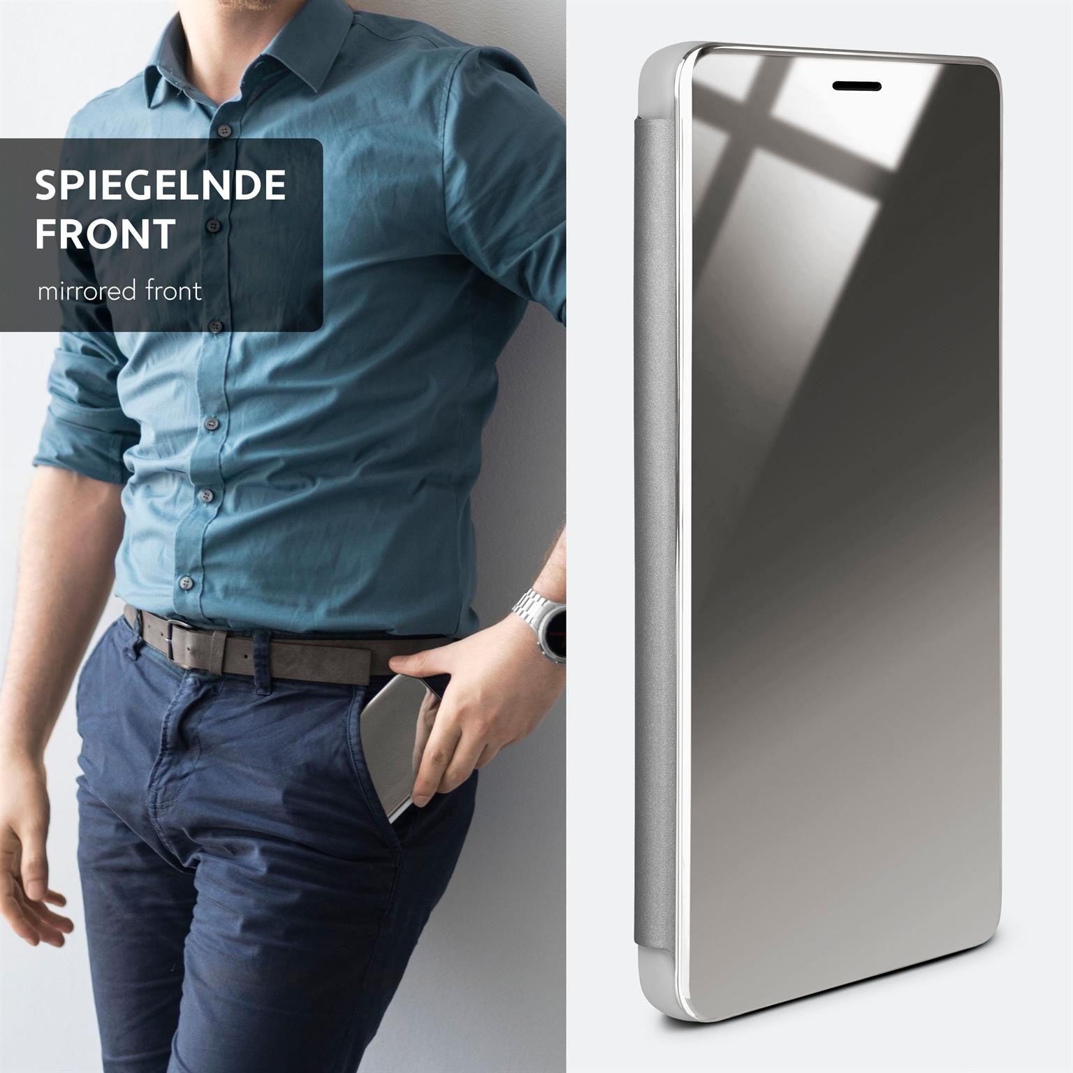 moex Void Case Samsung Galaxy A7 (2018) Klapphülle Hochglanz – Weiteres Produktbild 1