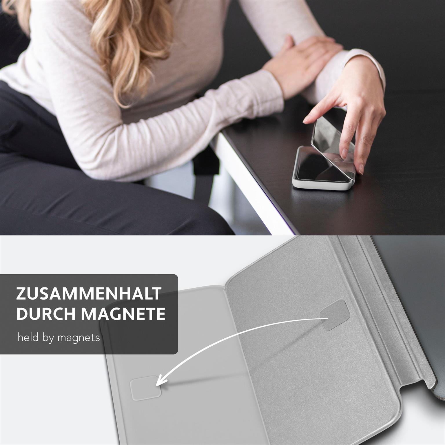 moex Void Case Samsung Galaxy A7 (2018) Klapphülle Hochglanz – Weiteres Produktbild 5