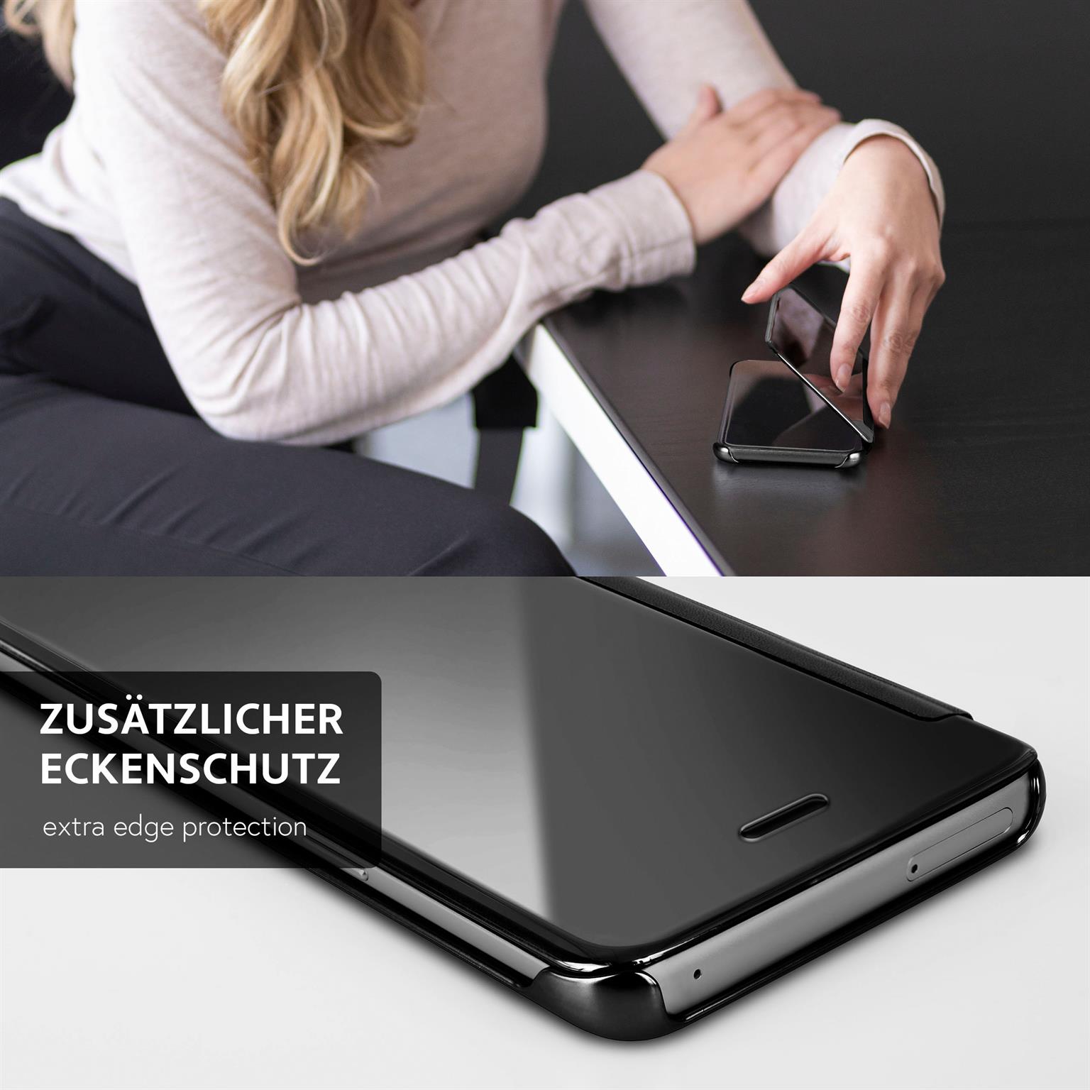 moex Void Case Samsung Galaxy J3 (2016) Klapphülle Hochglanz – Weiteres Produktbild 5
