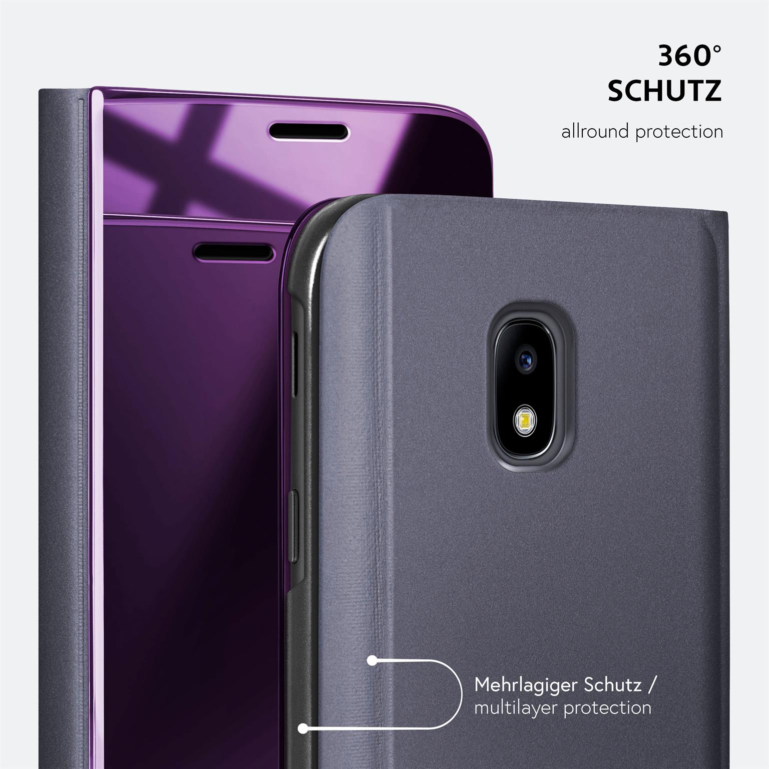 moex Void Case Samsung Galaxy J3 (2017) Klapphülle Hochglanz – Weiteres Produktbild 7