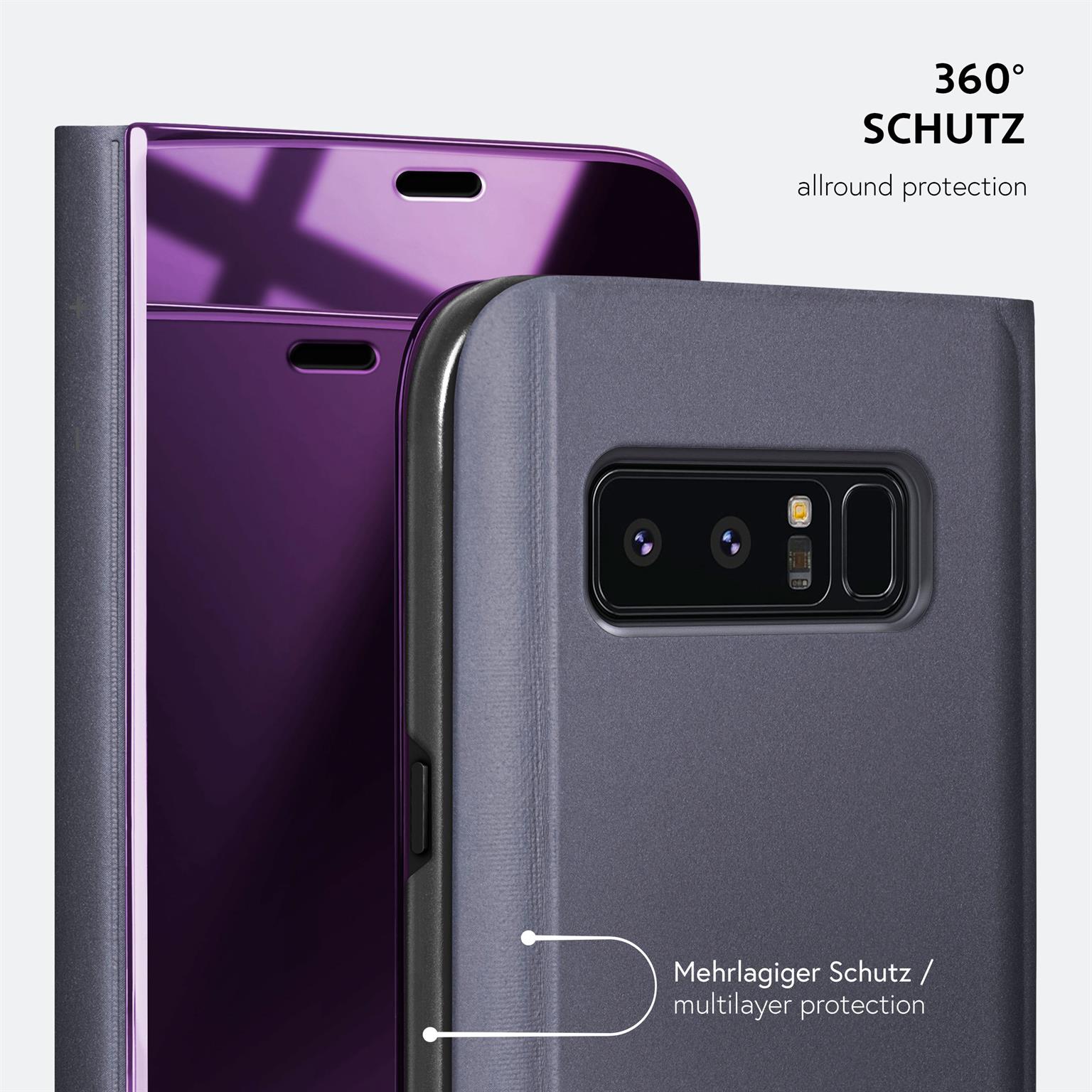 moex Void Case Samsung Galaxy Note 8 Klapphülle Hochglanz – Weiteres Produktbild 7
