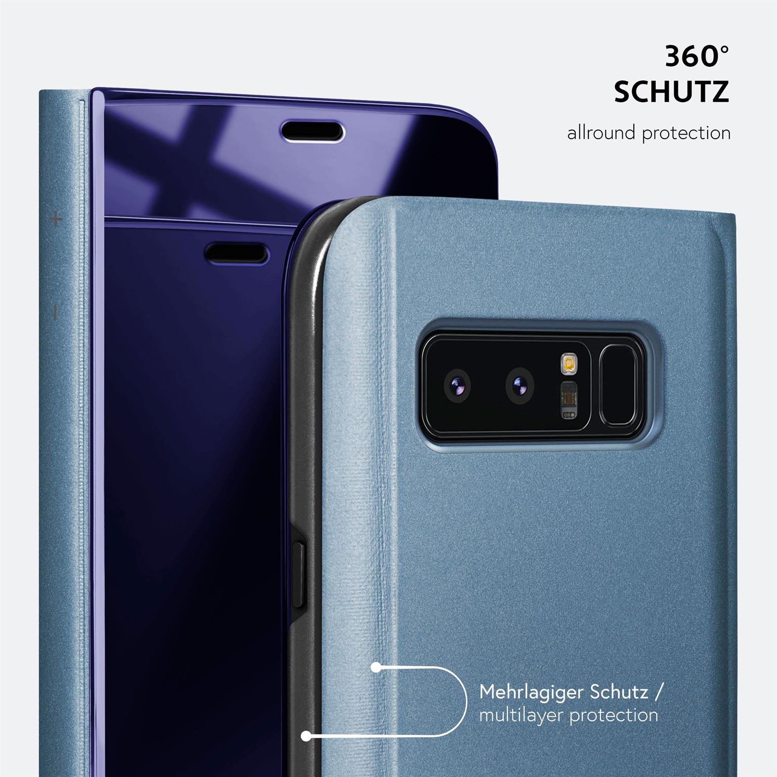 moex Void Case Samsung Galaxy Note 8 Klapphülle Hochglanz – Weiteres Produktbild 7