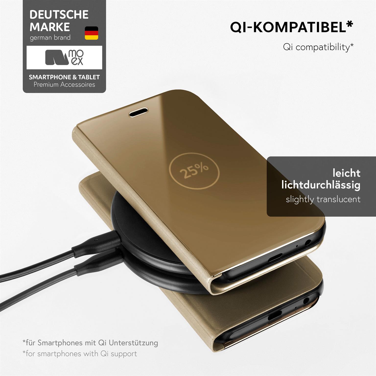 moex Void Case Samsung Galaxy Note 8 Klapphülle Hochglanz – Weiteres Produktbild 4