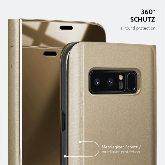 moex Void Case Samsung Galaxy Note 8 Klapphülle Hochglanz – Weiteres Produktbild 8