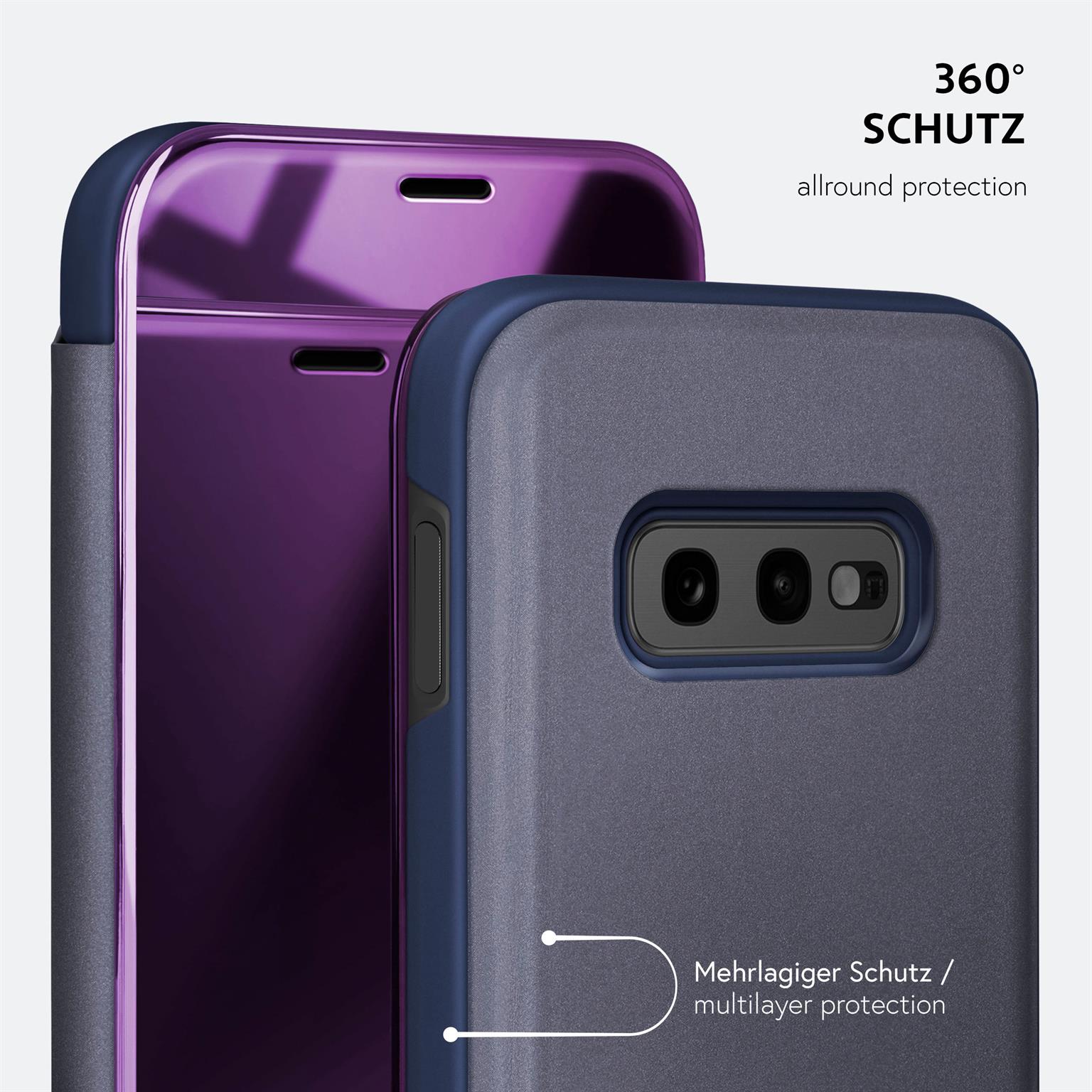moex Void Case Samsung Galaxy S10e Klapphülle Hochglanz – Weiteres Produktbild 8