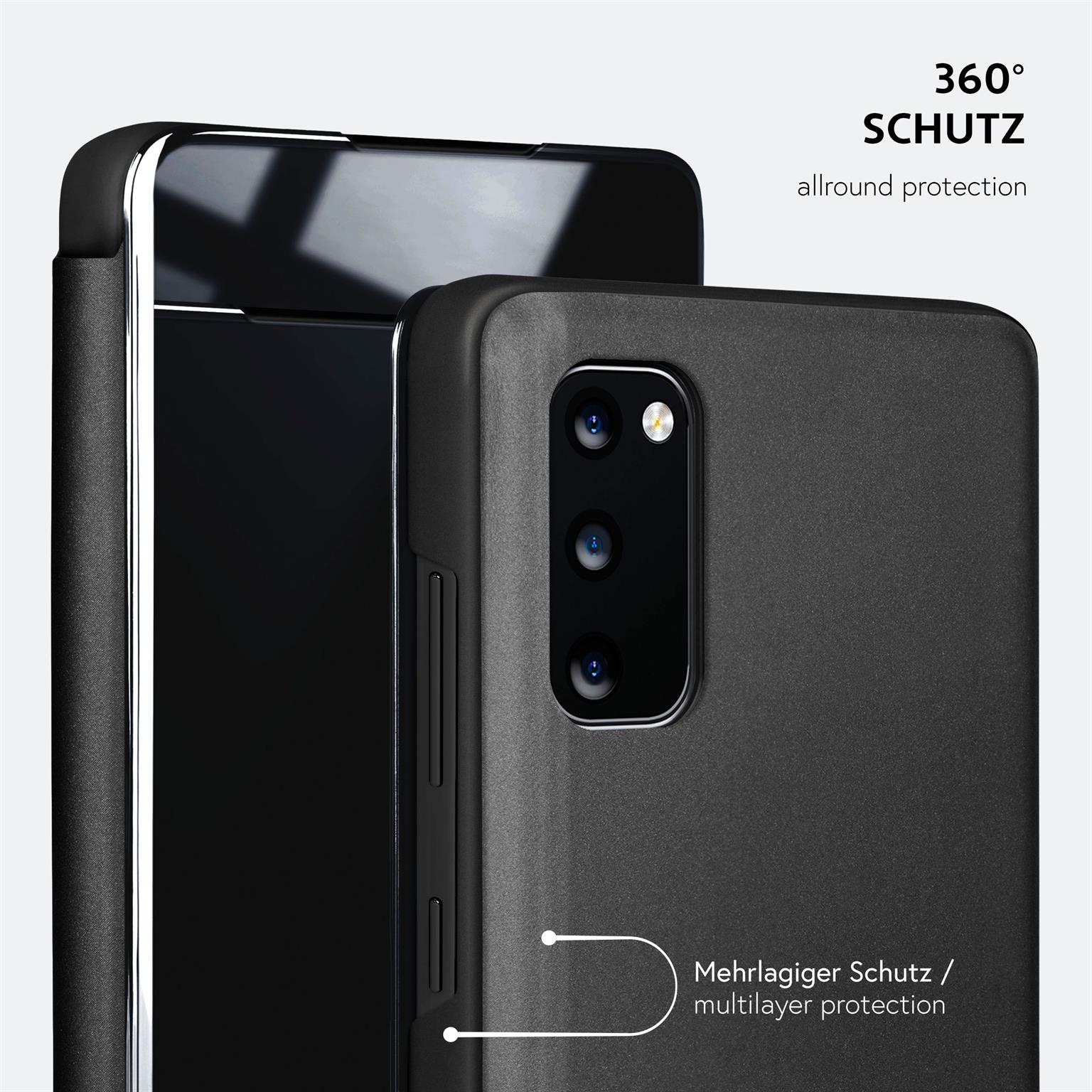 moex Void Case Samsung Galaxy S20 5G Klapphülle Hochglanz – Weiteres Produktbild 8