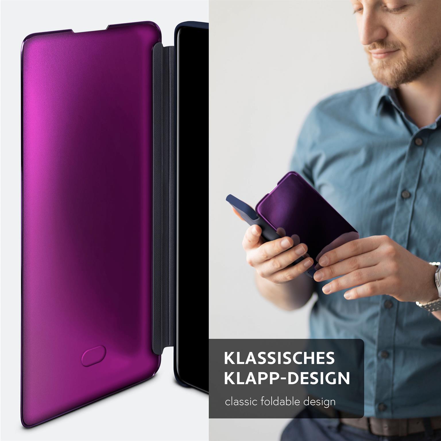 moex Void Case Samsung Galaxy S21 Plus Klapphülle Hochglanz – Weiteres Produktbild 4