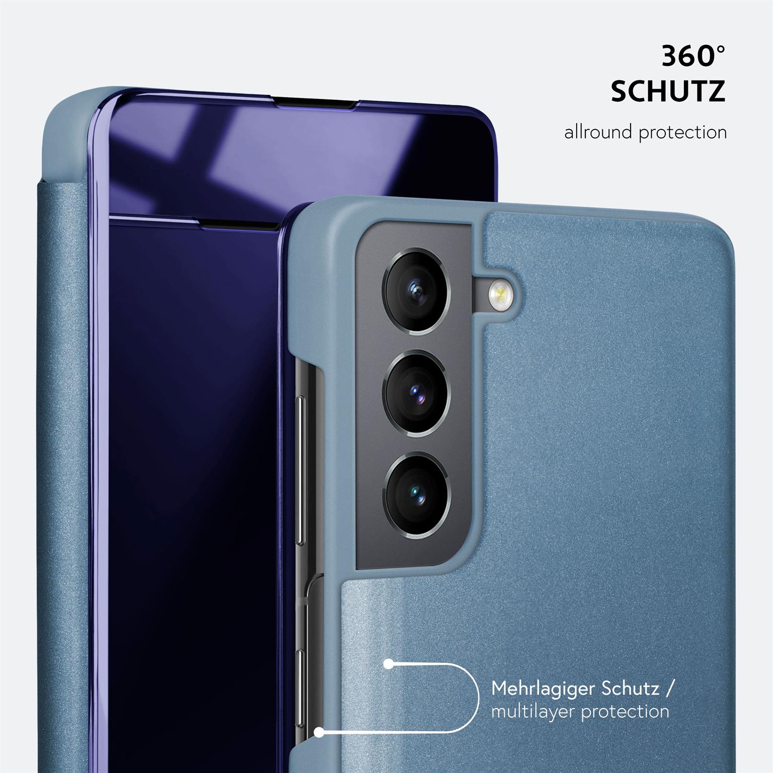 moex Void Case Samsung Galaxy S21 Plus Klapphülle Hochglanz – Weiteres Produktbild 8