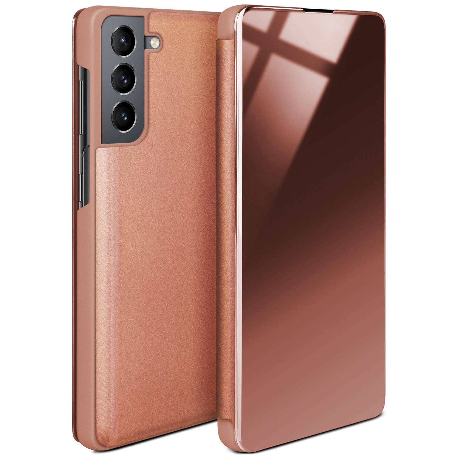 moex Void Case Samsung Galaxy S21 Plus Klapphülle Hochglanz – Weiteres Produktbild 1